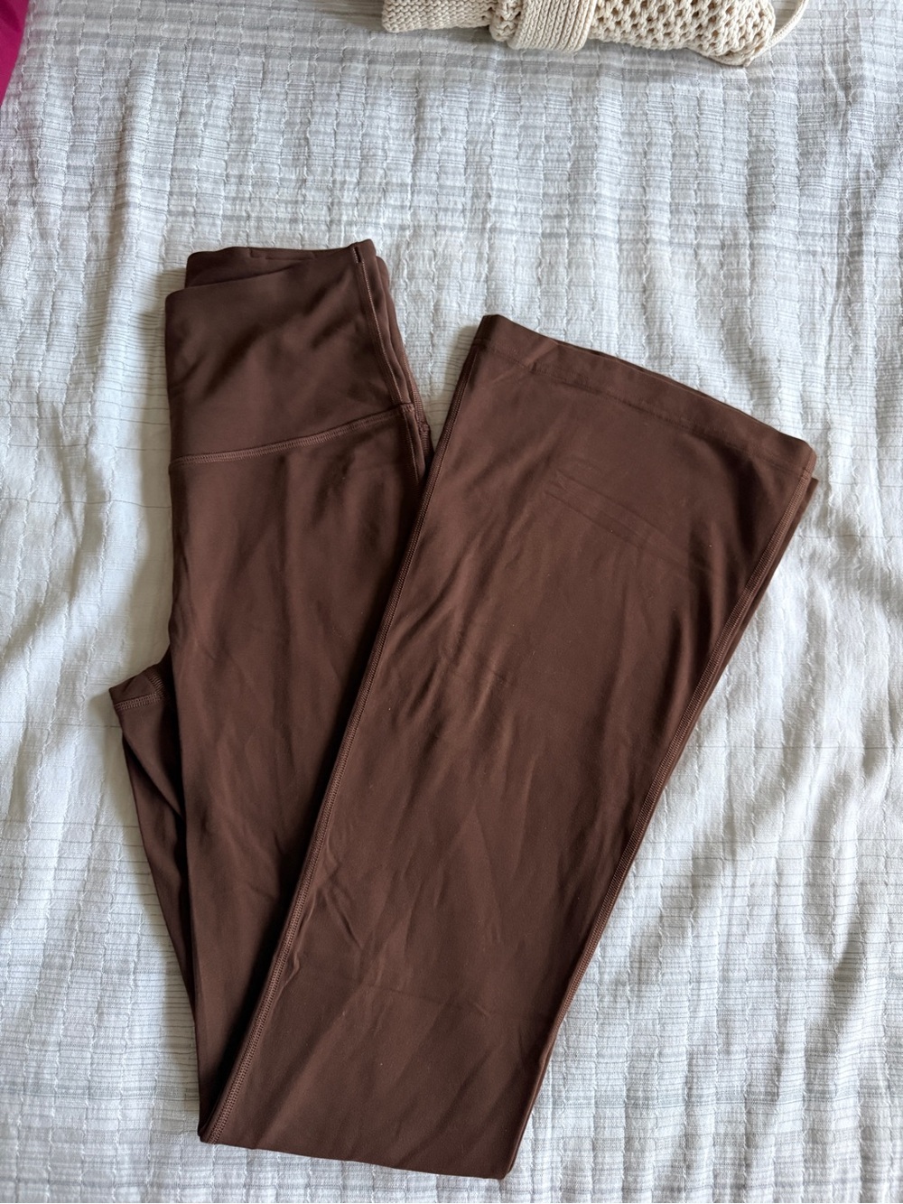 Lululemon Brown Flare Leggings